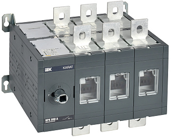 IEK KARAT Выкл-разъед. ВРК реверс. без рукоятки 3P 800А