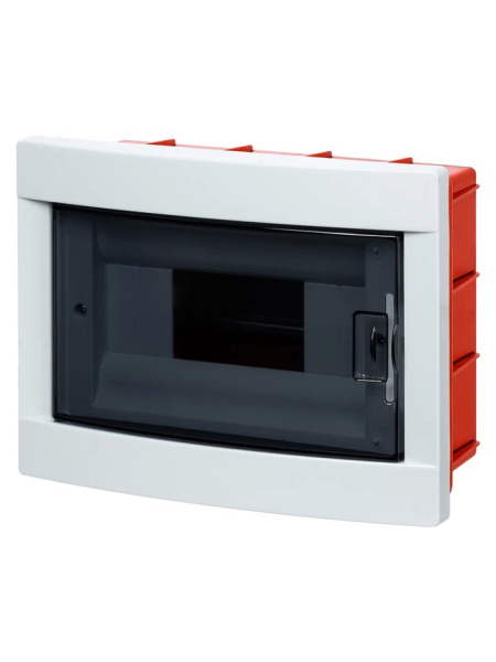 TDM Бокс ЩРВ-ПМ-8 модулей, встраиваемый, АБС-пластик, IP40, Народный SQ0921-0004