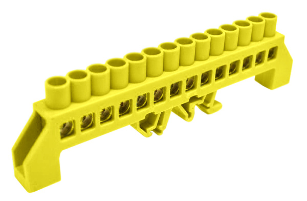 Купить IEK Шина PE земля в комб DIN-изолСтойка ШНИ-8х12-14-КС-Ж