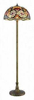 VELANTE 818-805-03 Торшер Бронза/Разноцветный E27 3*60W