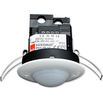 BEG Белый Датчик движения потолочный 360°, диаметр действия 10м IP20 92197