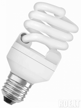 Osram Лампа люминесцентная компактная спираль MINI DST MTW 12W/840 E14 4052899916104