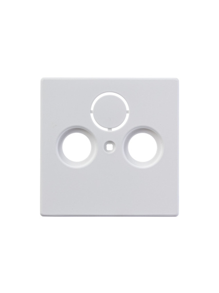 Купить ABB BJE Solo/Future Белый бархат Накладка TV/TV-SAT розетки 2CKA001724A4293