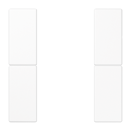 JUNG KNX Белый комплект накладок на кнопочный модуль 2гр LS502TSAWW