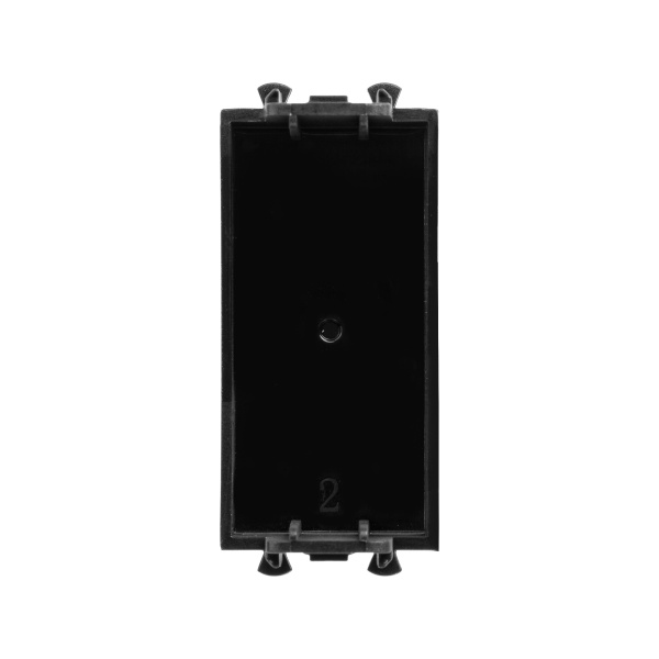 Купить DKC Заглушка модульная, "Avanti", "Черный матовый", 1 модуль