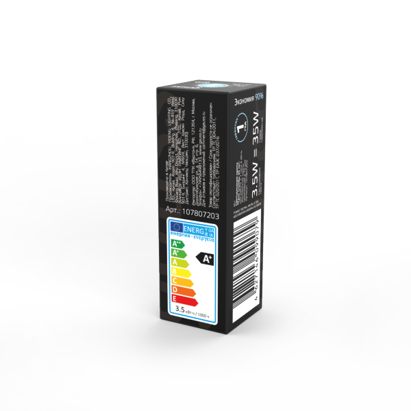 Купить Gauss Лампа G4 AC220-240V 3.5W 260lm 4100K стекло LED 107807203