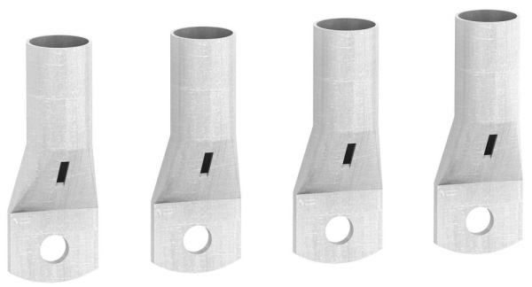 Купить SE Compact NSX Наконечники кабельные (4 шт)300мм2+3 раздел.(NSX400/630) LV432503