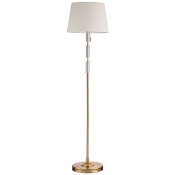 Odeon Light 4894/1F MODERN ODL_EX22 55 бронзовый/белый/абажур ткань Торшер E27 1*60W LONDON