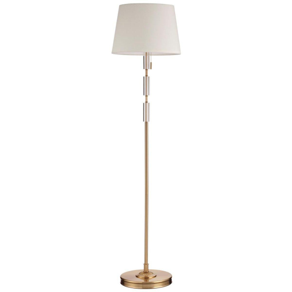 Odeon Light 4894/1F MODERN ODL_EX22 55 бронзовый/белый/абажур ткань Торшер E27 1*60W LONDON