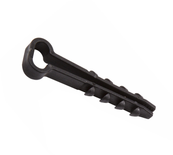 Купить IEK Дюбель хомут 5х8мм нейлон черный (100шт)