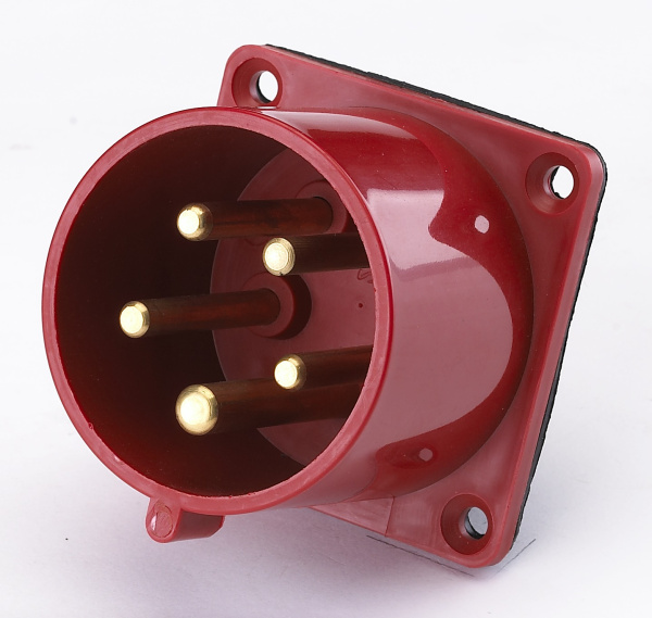 Купить DEKraft Вилка щитовая 625 3Р+РЕ+N 32А 380В IP44 ВЩ-102