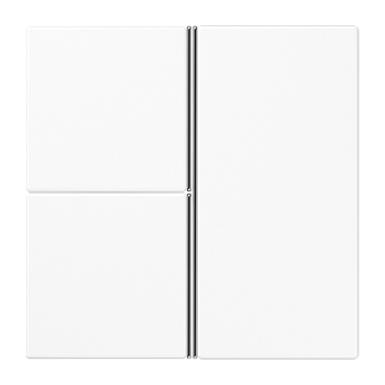 JUNG Набор клавиш для сенсорного модуля KNX, тройной, белый LS403TSAWW