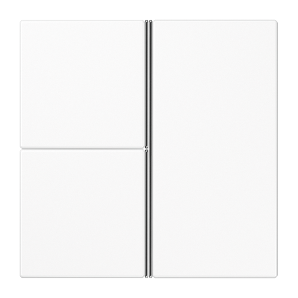 JUNG Набор клавиш для сенсорного модуля KNX, тройной, белый LS403TSAWW