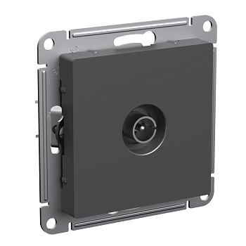 Systeme Electric AtlasDesign Базальт Розетка TV коннектор, механизм