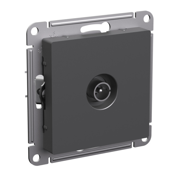 Systeme Electric AtlasDesign Базальт Розетка TV коннектор, механизм