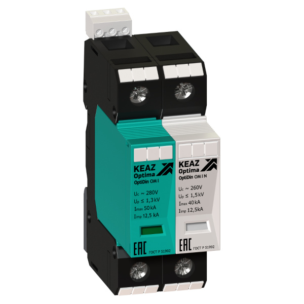 КЭАЗ Сменный модуль (УЗИП) OptiDin OM-I-0-280/12,5/S