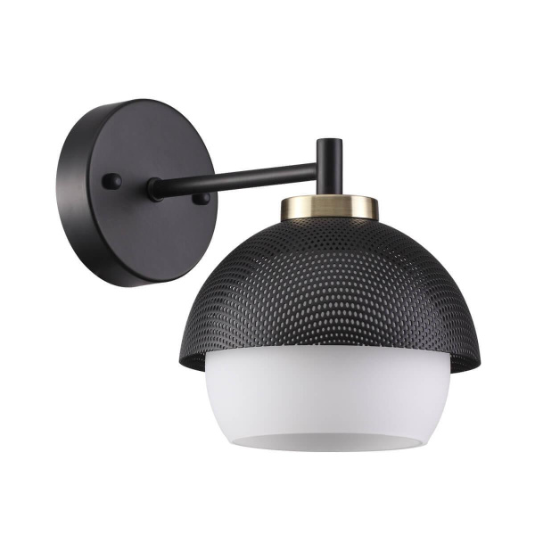 Купить Lumion 4456/1W LN20 157 черный, бронза, белый Бра E14 1*60W 220V JADE