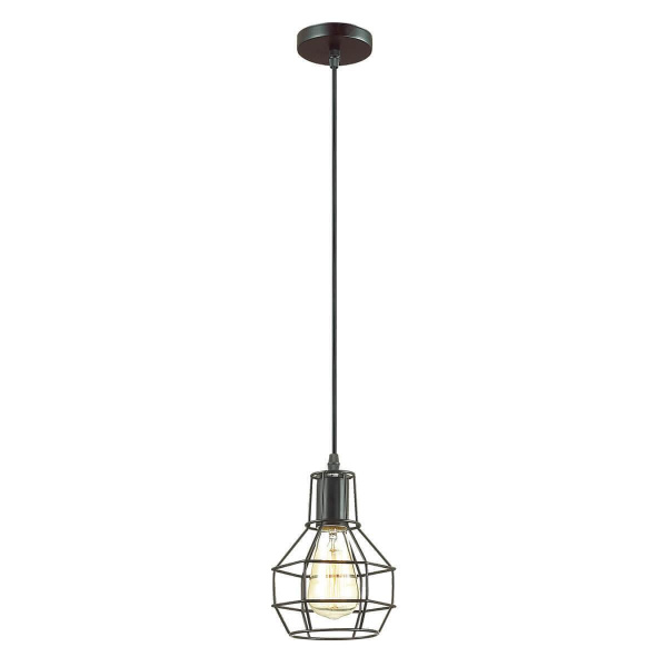 Lumion 3637/1 LN18 143 чёрный Подвес E27 60W 220V HARALD