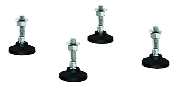 DKC Ножки регулируемые для напольных 19" IT-корпусов ДКС серии CQE, М12 x  50мм, 4шт