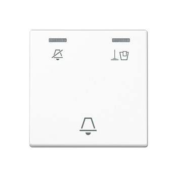 JUNG Клавиша для гостиничных кнопочных модулей 531KO5EUM24 или 531KO5EUM230, белый ACUKO5MWW