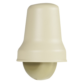 Zamel Звонок "ТРАДИЦИОННЫЙ", проводной, эл.-механич., 220 В, бежевая чаша+бежевый корпус, 90 дБ DNS-206-BEZ