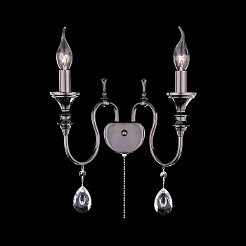 Citilux CL437324 Рига Черн.Хром Светильник Бра