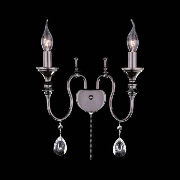 Citilux CL437324 Рига Черн.Хром Светильник Бра