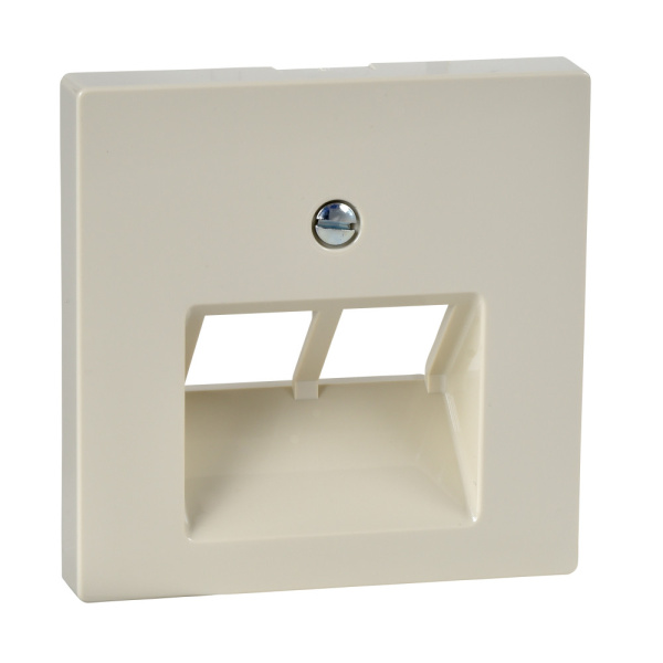 Купить SE Merten SM Беж глянец Накладка розетки ТЛФ/комп 2-ой наклонной MTN296144