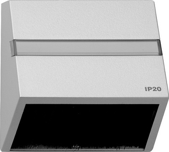 Gira Накладка для приборов с квадратной центральной панелью и наклонным выходом 068265