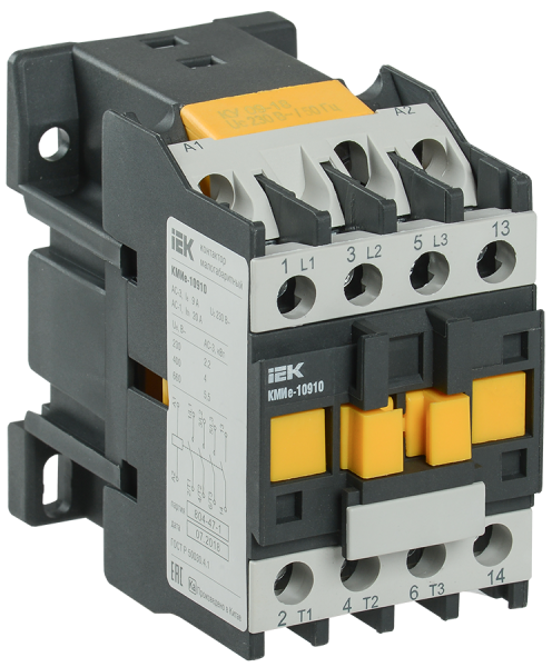 Купить IEK Контактор КМИе-11810 18А 36В/АС3 1НО