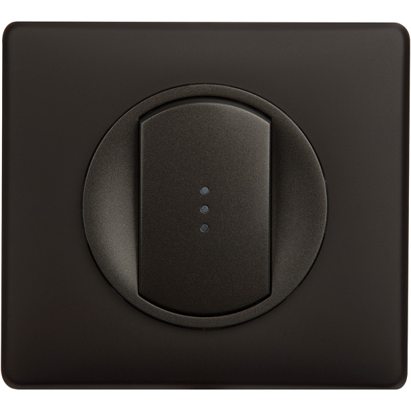 Купить Legrand Celiane2 Графит Клавиша одинарная для выключателя/переключателя с подсветкой 067903