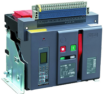 Dekraft Выключатель автоматический воздушный стационарный 3P 3200А 80кА расцепитель Н ВА-732