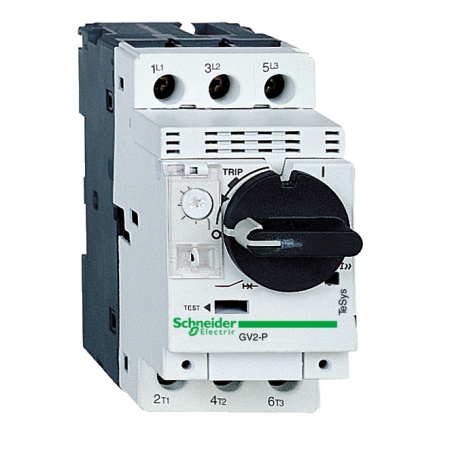 SE GV2 Автоматический выключатель с комбинированным расцепителем (4-6,3А) GV2P10