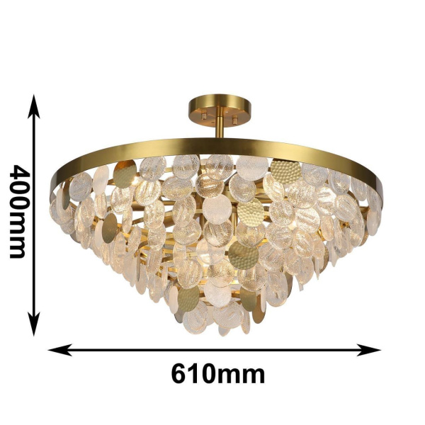 Купить Favourite Светильник подвесной D610*H245/400/ 10*E14*60W, excluded 2905-10P