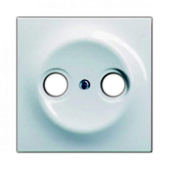 ABB BJE Impuls Белый бархат Накладка TV розетки (TV+FM) 2CKA001753A0168