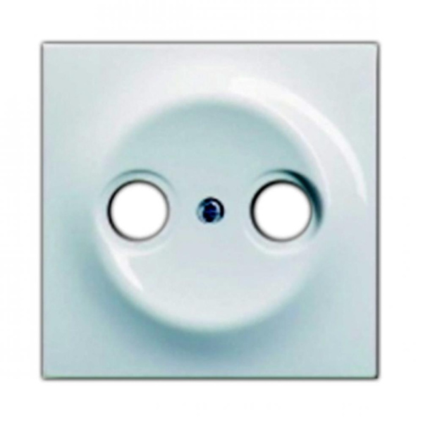 ABB BJE Impuls Белый бархат Накладка TV розетки (TV+FM) 2CKA001753A0168