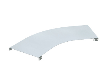 DKC Крышка на Угол горизонтальный лестничный 45 градусов 100х400, R900, U5, горячеоцинкованный