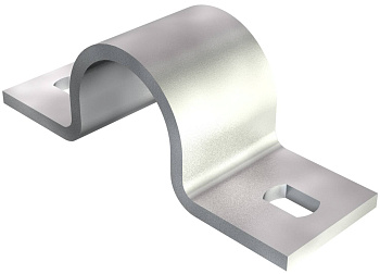 OBO Bettermann Крепежная скоба металлическая двухлапковая 25 мм 1015494