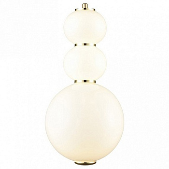 VELANTE 244-306-03 Подвес Золото/Белый LED 1*10W 3000K