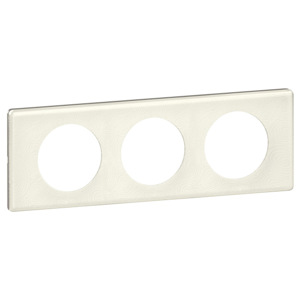 Legrand Celiane Фарфор Рамка Белая Феерия 3 поста (6 модулей) 069353