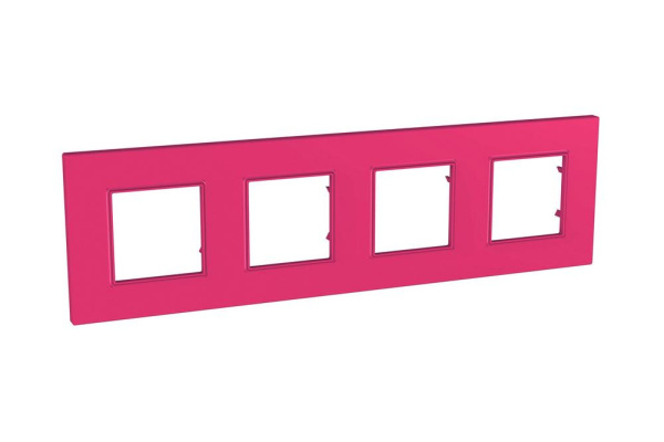 Купить SE Unica Quadro Малина Рамка 4-ая MGU4.708.27