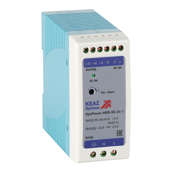 КЭАЗ Блок питания OptiPower MDR-60-24-1