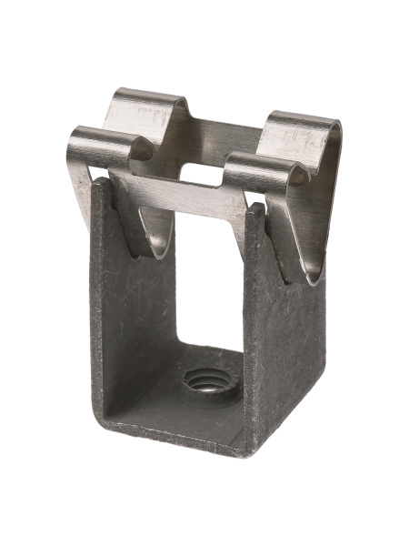 TDM Держатель для гориз. и верт. поверхностей, стал. Фикс.для прута Ø8 мм, высота 35 мм, гор. цинк. SQ2402-3220