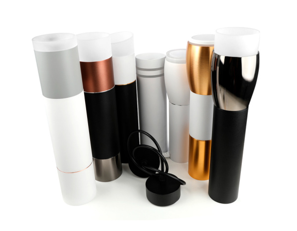 Купить Ambrella Насадка передняя для корпуса светильника с диаметром отверстия D70mm N7110 SWH белый песок D70*H28mm Out1mm MR16