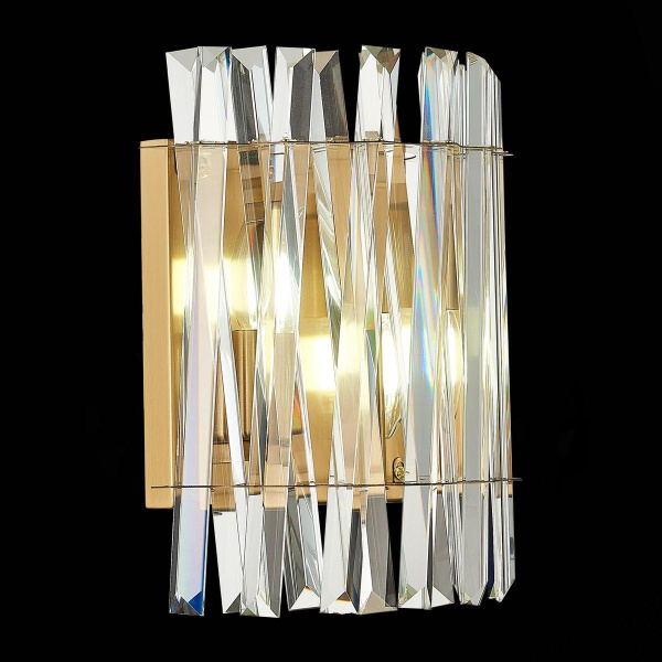 Купить ST Luce SL1170.301.02 Бра Латунь/Прозрачный E14 2*40W