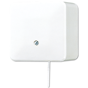 JUNG Универсальный шнуровой выключатель для накладного монтажа, белый 606ZAWW