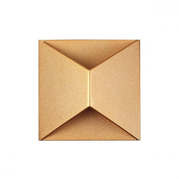 Odeon Light 3908/10WL ODL20 119  золотистый/металл Настенный светильник LED 3500K 10W 220V IP65 TIBRO