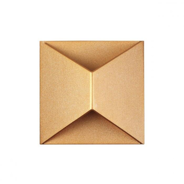 Odeon Light 3908/10WL ODL20 119  золотистый/металл Настенный светильник LED 3500K 10W 220V IP65 TIBRO