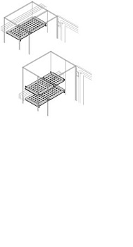 ABB Перегородка горизонт. W=600мм D=500мм 1STQ008528A0000