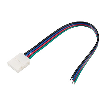 Arlight Коннектор выводной FIX-RGB-10mm-150mm-X1 (4-pin) (-) 023952